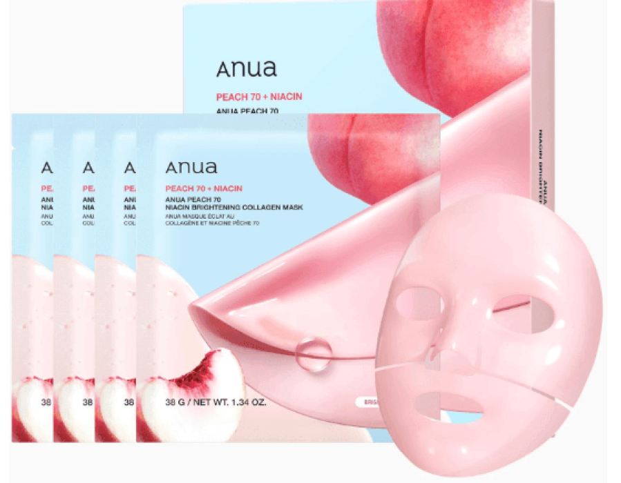 Anua Peach 70 Niacin Brightening Collagen Beauty Mask Price in UAE - 2026
