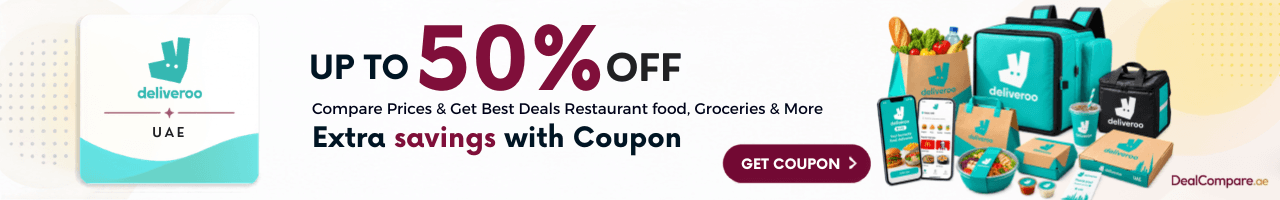 DealCompare.ae Coupons banner