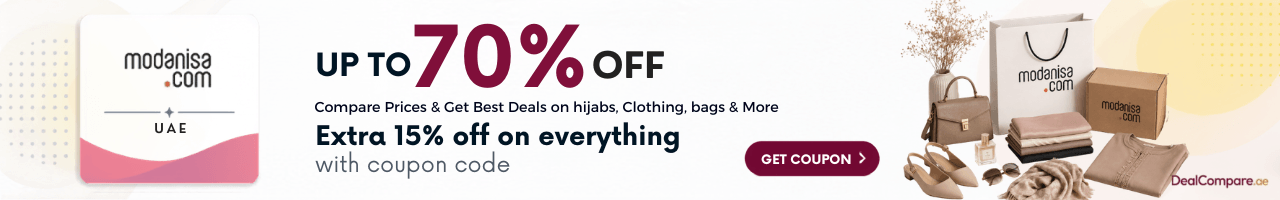 DealCompare.ae Coupons banner