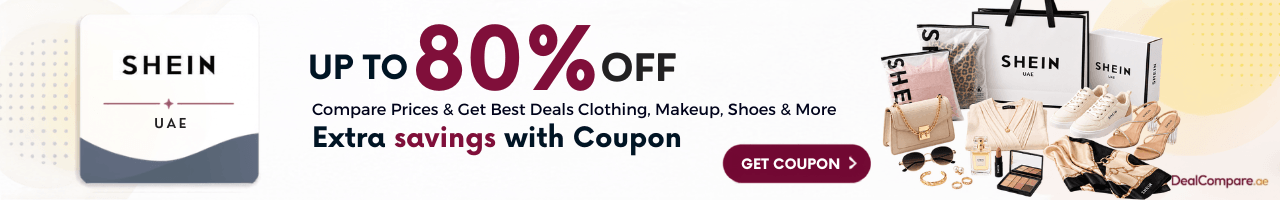 DealCompare.ae Coupons banner
