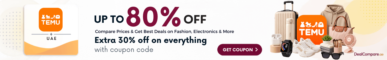 DealCompare.ae Coupons banner