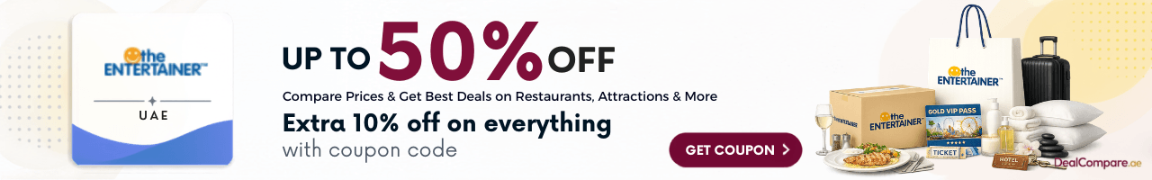 DealCompare.ae Coupons banner